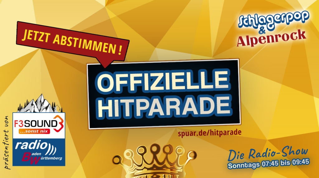 Offizelle Schlagerpop & Alpenrock Hitparade
